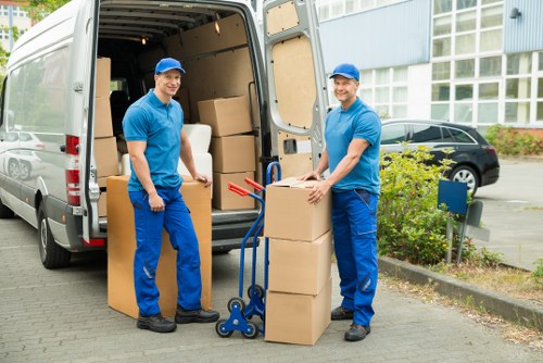 Efficient unpacking process at Hammersmith Storage